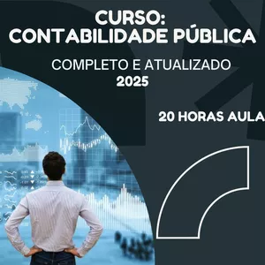 Imagem de capa para o Curso online Contabilidade Aplicada ao Setor Público 2025