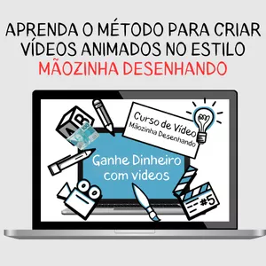 Imagem de Curso de Vídeo Mãozinha Desenhando criado por Audesio Serpa na hotmart