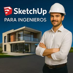 Imagen de portada para Curso online SketchUp para Ingenieros