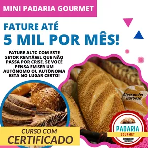 Imagem de Curso de Padaria criado por Alexsander Barbosa na hotmart