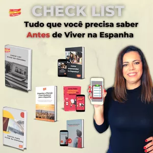 Imagem de capa para o Ebook Check List para Viver na Espanha 
