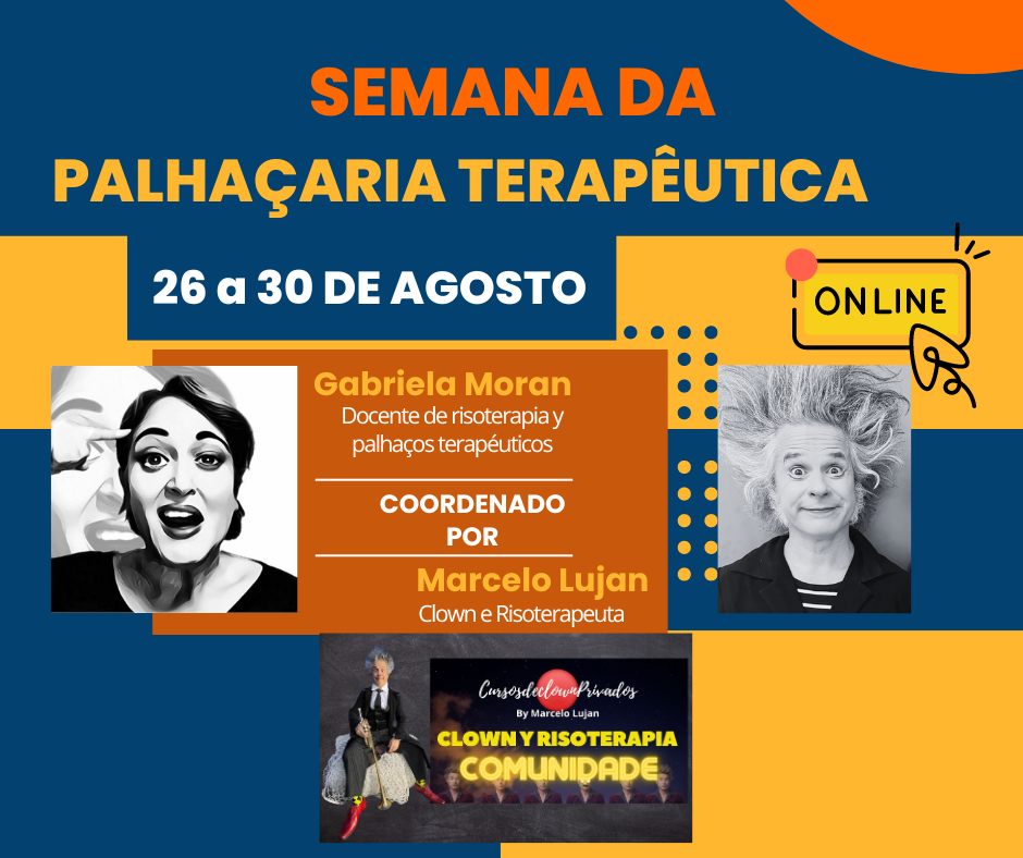 Imagem de Semana da Palhaçaria Terapeutica  criado por Marcelo Lujan Productions  na hotmart