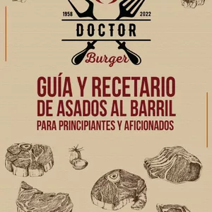 Cover image for Ebook Guia y recetario de asados al barril