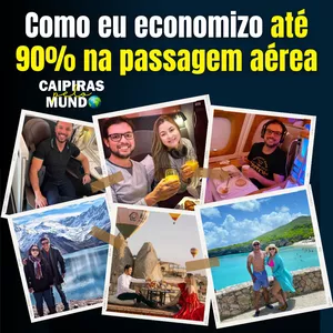 Imagem de capa para o Curso online Como eu economizo até 90% na passagem aérea