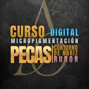 Imagen de portada para Curso online Micropigmentación PECAS, CONTORNO DE NARIZ  Y RUBOR 