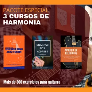 Imagem do curso VOICINGS PARA JAZZ FUSION /Acordes e progressões harmônicas para guitarra