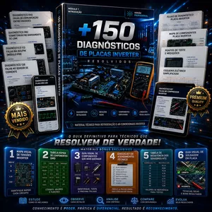 Imagem do curso +150 Diagnósticos de Placas Inverter Mapeados