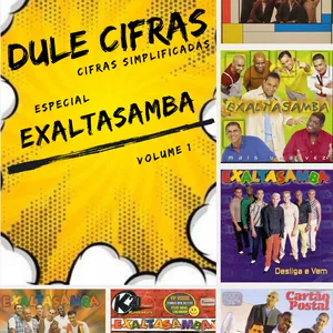 Imagem de capa para o Ebook Dule Cifras quarta edição Grupo Exaltasamba Cifras Simplificadas