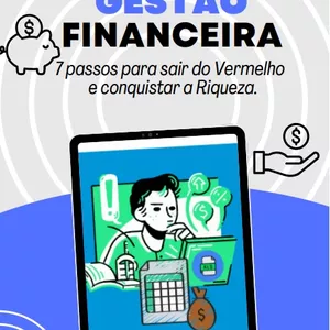 Imagem de capa para o Ebook 7 Passos para sair do Vermelho e conquistar a Riqueza