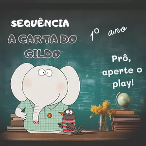 Imagem de capa para o Ebook Sequência Didática "A Carta de Gildo" para Alfabetização - 1º e 2º Anos