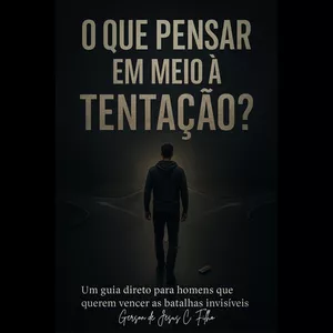 Imagem de capa para o Ebook O que pensar em meio à tentação?   O que fazer antes que seja tarde.