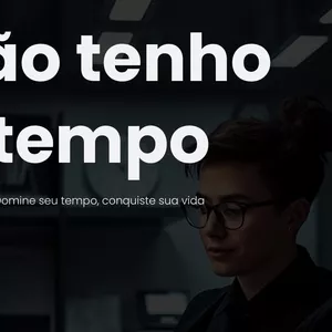 Imagem de capa para o Ebook Não tenho tempo!