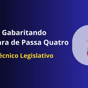 Imagem do curso Gabaritando Câmara de Passa Quatro - Técnico Legislativo 