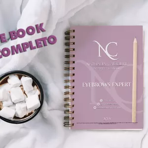 Imagem de capa para o Ebook Princípios Fundamentais do Design de Sobrancelhas com Henna