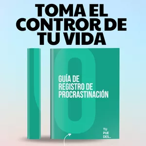 Imagen de portada para Ebook Procrastinación Cero  (Guía de Tabla de Registro de Procrastinación)