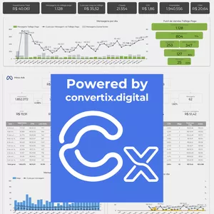 Imagem de capa para o Curso online Convertix Dashboard + Automações