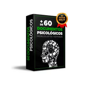 Imagen de portada para Curso online +60 Documentos Psicológicos