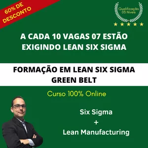 Imagem do curso Formação em Lean Six Sigma Green Belt 