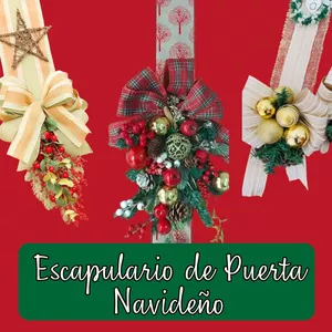 Imagen de portada para Ebook 🎄✨ Escapularios de Puerta con Encanto – Edición Navidad 
