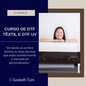 Imagem do curso DTF - Transfers e Adesivos