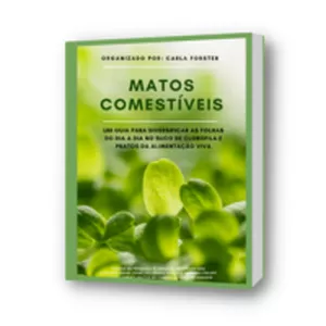 Imagem de capa para o Ebook Guia Digital de Matos Comestíveis e PANCs em PDF