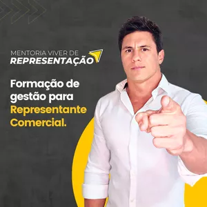 Imagem de capa para o Curso online Mentoria Viver de Representação.