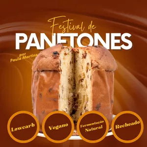 Imagem de capa para o Curso online FESTIVAL DE PANETONES PAULA MARTINS
