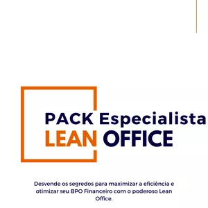 Imagem de capa para o Ebook PACK Especialista Lean Office