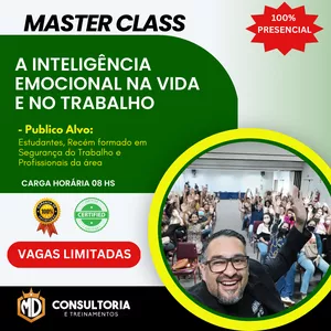 Imagem de capa para o Evento presencial Palestra " Os benefícios da Inteligência Emocional na Vida e no Trabalho