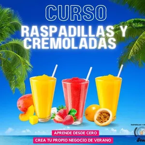 Imagen de portada para Curso online Preparación de raspadillas y cremoladas