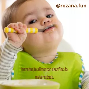 Imagem de capa para o Ebook Introdução alimentar desafio da maternidade.