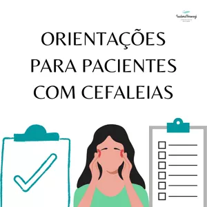 Imagem de capa para o Ebook Orientações para pacientes com enxaqueca 