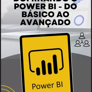Imagem de capa para o Ebook Dominando o Power BI do Básico ao Avançado 