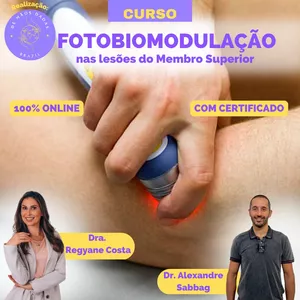 Imagem do curso Entendendo a Fotobiomodulação e sua aplicação nas Lesões Músculo-esqueléticas do Membro Superior.