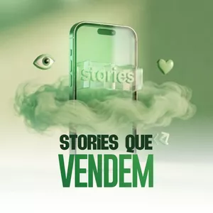 Imagem de capa para o Curso online Stories que Vendem - **