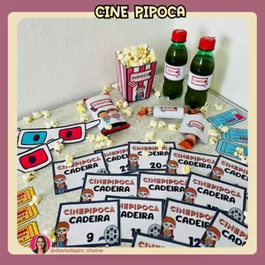 Imagem de capa para o Ebook Cine pipoca