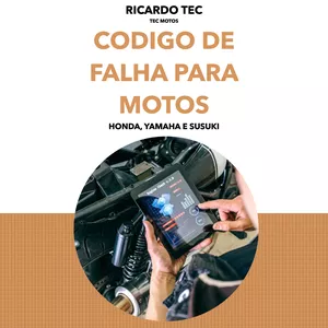 Imagem de capa para o Ebook Descodificando Codigo de Falha ( Honda - Yamaha - Susuki)