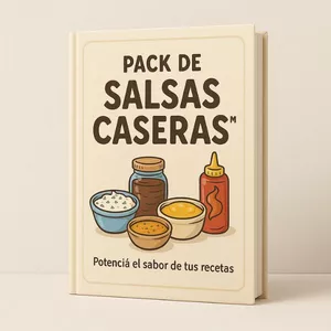 Imagen de portada para Curso online Pack de Salsas Caseras 
