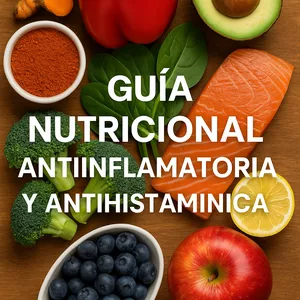 Imagen de portada para Ebook Guía Nutricional Antiinflamatoria y Antihistaminica 