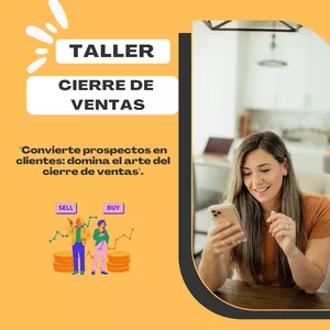 Imagen de portada para Curso online Taller cierre de ventas 