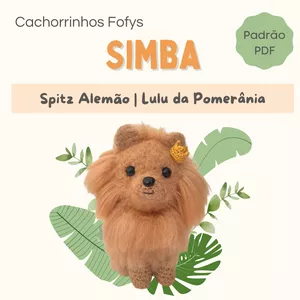 Imagem de capa para o Ebook PDF Cachorrinho Fofys - Spitz Alemão | Lulu da Pomerânia
