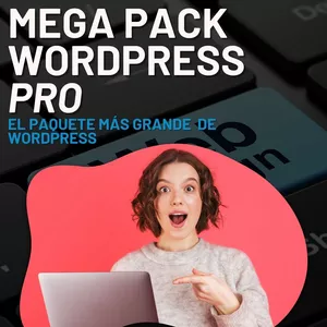 Imagen de portada para Curso online MEGA PACK DE WORDPRESS PRO 