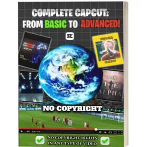 Cover image for Ebook E-Book: Complete CapCut: From Basic to Advanced!