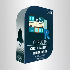 Imagem de capa para o Curso online Cozinha  Revit Interiores - MODELAGEM COMPLETA