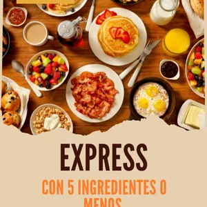 Imagen de portada para Ebook 10 recetas express con 5 ingredientes o menos