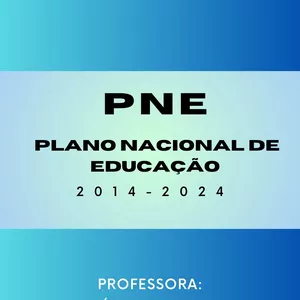 Imagem de capa para o Ebook O PLANO NACIONAL DE EDUCAÇÃO (PNE) 