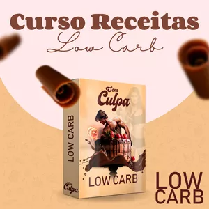 Imagem do curso Curso de Receitas Low Carb (em Vídeoaulas!)