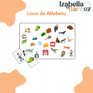 Imagem de capa para o Ebook Lince do Alfabeto- PDF Imprimível 