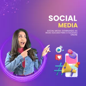 Imagem de capa para o Curso online Social Media: Dominando as Redes Sociais para o Sucesso Online