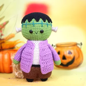 Imagen de portada para Ebook Patron Amigurumi Frankenstein
